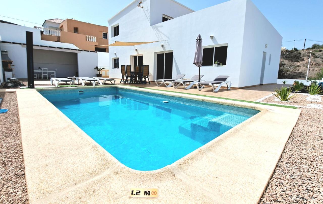 Villa Calma Climatized Pool Private Jacuzzi Spa In Tarajalejo Tuineje Kültér fotó